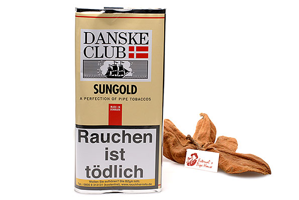 Danske Club Sungold (Vanilla) Pipe tobacco 50g Pouch